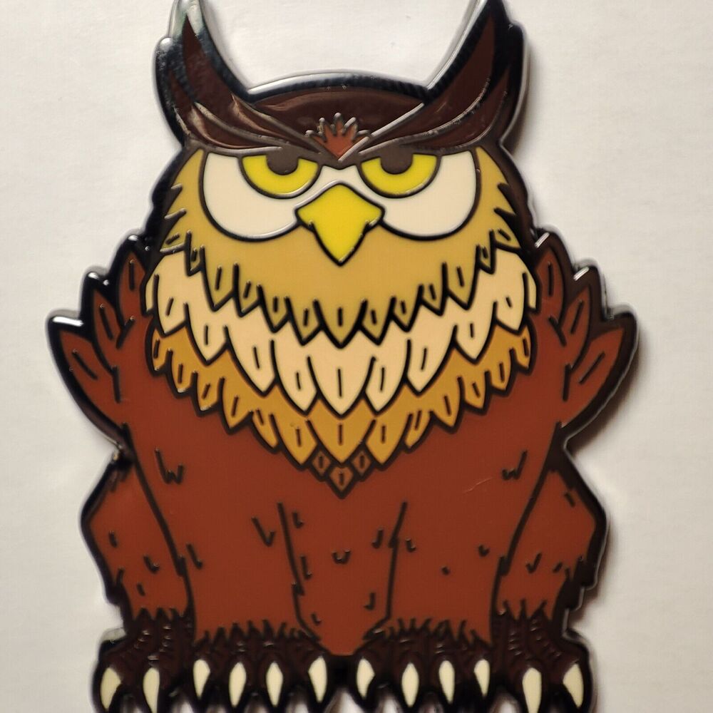 COPY - Dungeons And Dragons Owl Bear Enamel Pin Official Collectible D&D Badge